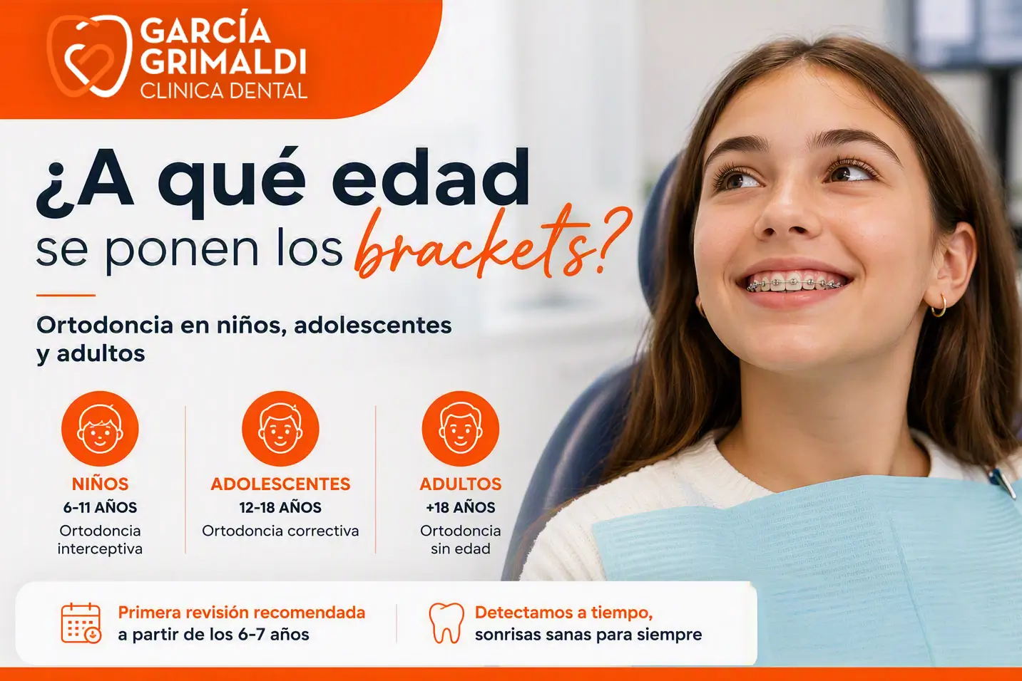 Ortodoncia en niños, adolescentes y adultos en Puerto de Sagunto – Clínica García Grimaldi